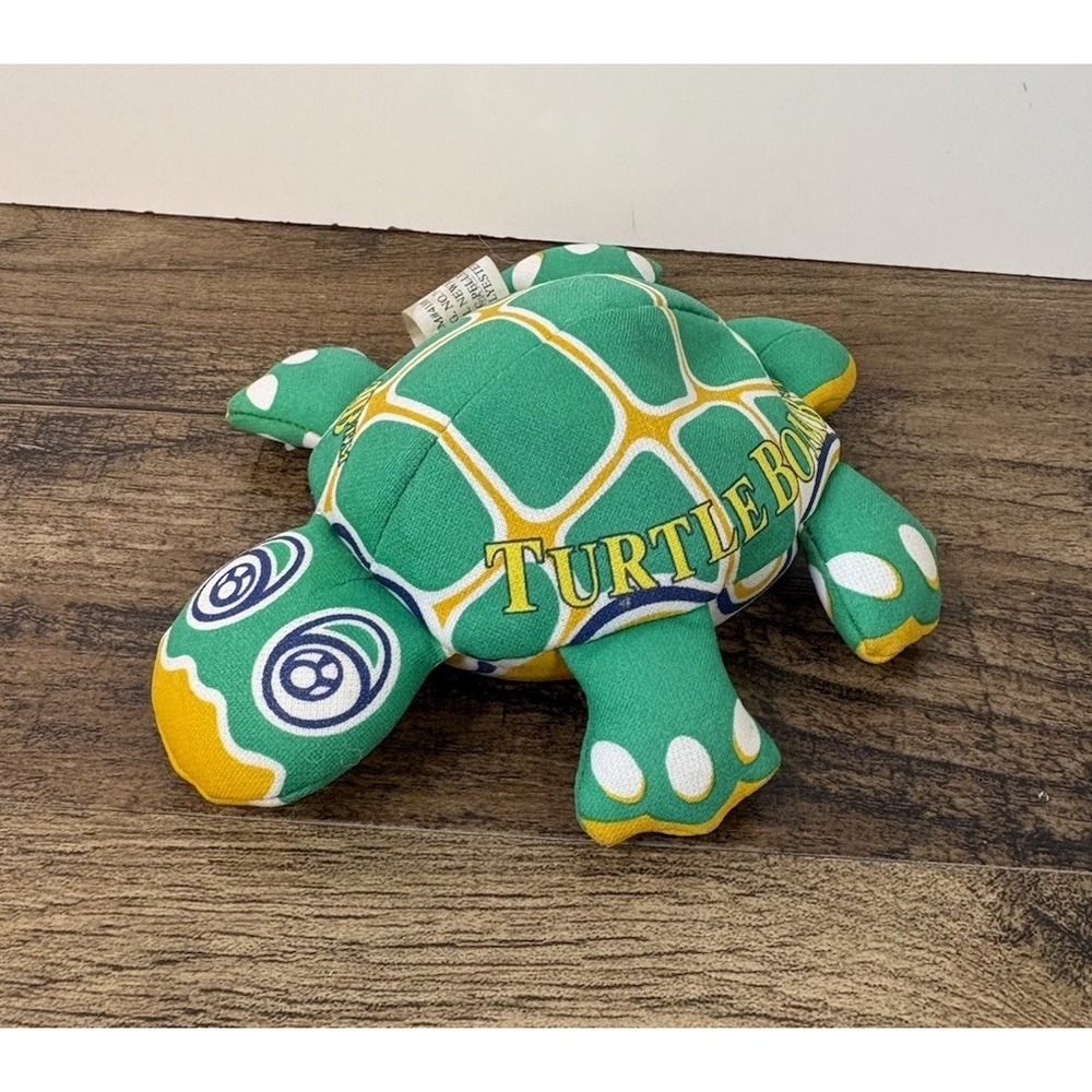 Green Turtle Bomb 5" Beanbag Plush Toy Green Tortoise Placo